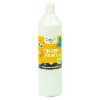 Creall fingermaling konserveringsmiddelfri hvid, 750ml