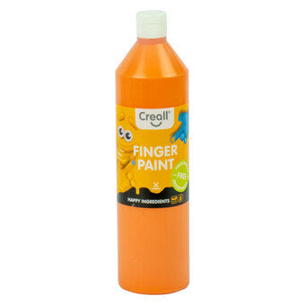 Creall fingermaling konserveringsmiddelfri orange, 750ml