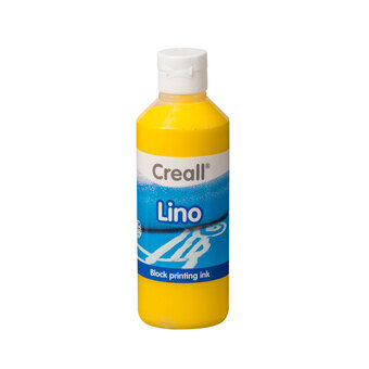 Creall lino bloktryk maling gul, 250ml
