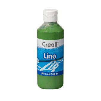 Creall lino blokprint maling grøn, 250ml