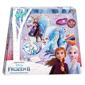 Totum Disney Frozen 2 - 3D cards with rhinestones