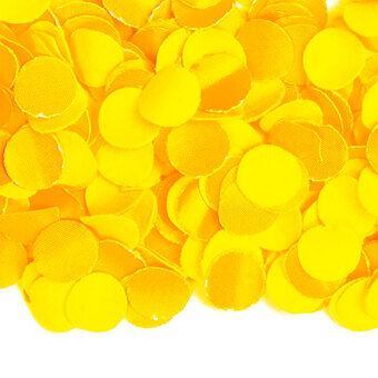 Konfetti gul, 100 gram