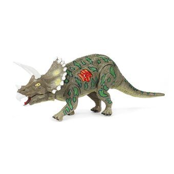 Verden af dinosaurer bevægelig dino med lyd - triceratops
