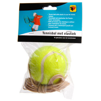 Tennisbold med elastik