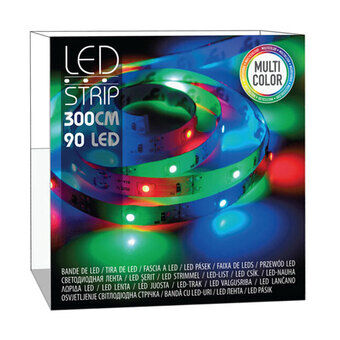 LED-strimmel 90 LED Multifarvet, 300cm