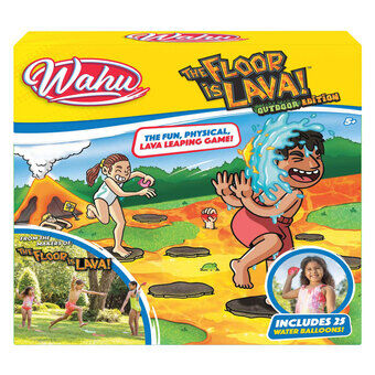 Wahu gulvet er lava - barneleg