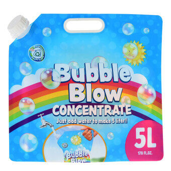 Bubble Blower Koncentreret Mix med Vandpose, 5 Liter