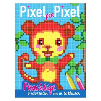 Pixel malebog abe