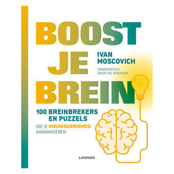 Boost din hjerne - 100 brainteasers & puslespil - nysgerrig