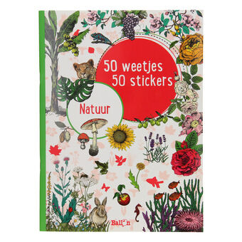 50 Fakta 50 Klistermærker - Natur