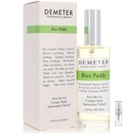 Demeter Rice Paddy - Eau De Cologne - Duftprøve - 2 ml