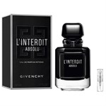 Givenchy L'Interdit Absolu - Eau de Parfum Intense - Duftprøve - 2 ml