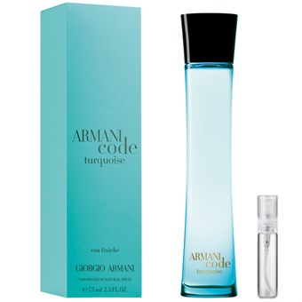 Armani Code Turquoise Pour Femme Eau Fraiche - Eau de Toilette - Duftprøve - 5 ml