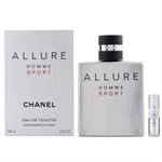 Chanel Allure Homme Sport - Eau de Toilette - Duftprøve - 2 ml