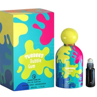 Tubbees Bubble Gum - Eau de Parfum - Roll On - 5 ml