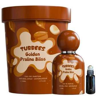 Tubbees Golden Praline Bliss - Eau de Parfum - Roll On - 5 ml