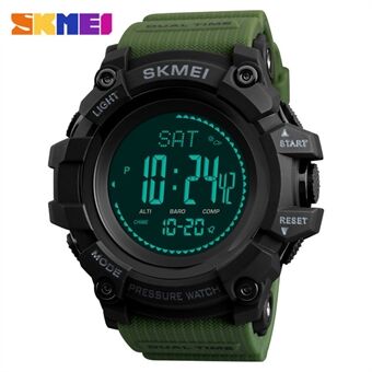 SKMEI Mens Sports Digital Watch Pedometer Altimeter Barometer Weather Watch