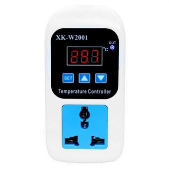 SMY-W2001 Temperaturcontroller Intelligent Digital Display Justerbar temperaturstik med 1m vandtæt sonde