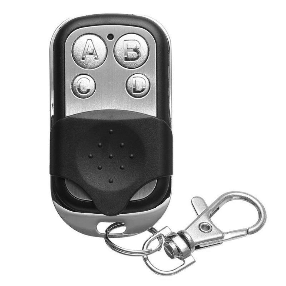 Kopi-fjernbetjening, 433MHz garageportåbner 4 nøgler Kopier Universal Home Security Klon
