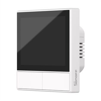 SONOFF NSPanel-EU 2-Gang Smart Home Control Touchscreen Design Smart Scene Vægkontaktpanel - EU-stik
