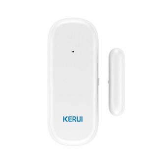 KERUI WiFi vinduesdørsensordetektor Tuya APP Control Smart Home Alarm Sikkerhedssystem Kompatibel med Alexa Google Home IFTTT
