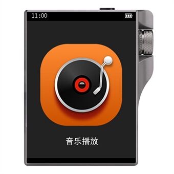 YOPHOON Q3 HiFi DSD Tabsfri afkodning MP3-musikafspiller Bluetooth 2,4-tommer berøringsskærm bærbar walkman