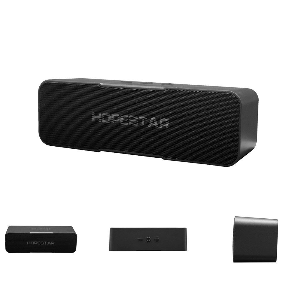 universitetsområde Objector Teknologi HOPESTAR H13 Bluetooth-højttaler Stereo Musik Surround trådløs højttaler  understøtter USB TF-kort