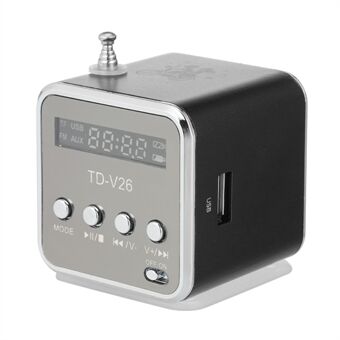 Portable 3.5mm Wired Mini Speaker MP3 Player FM Radio Music Amplifier Support TF Card U Disk