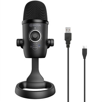 BOYA BY-CM5 USB Condenser Microphone Computer Laptop Cellphone Conference Voice Chat Mic