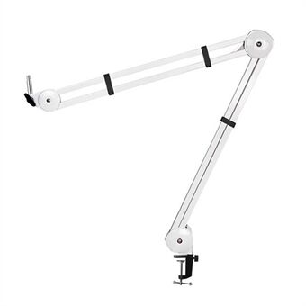 Microphone Boom Arm Stand Heavy Duty Cantilever Bracket Adjustable Suspension Mic Stand
