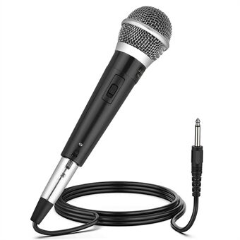 Moving Coil Handheld Wired Dynamic Microphone Unidirectional Mic for Stage Singing Home KTV Meeting