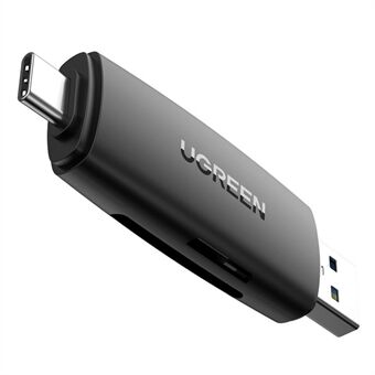 UGREEN 2-i-1 USB A til USB C OTG Kortlæser PC Laptop Telefon Konverter Smart Memory Card Reader Adapter