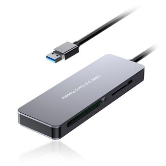 ROCKETEK CR304-A Alt i 1 5 kort USB3.0 Memory Card Reader Adapter til SD/TF/CF/MS Compact Flash