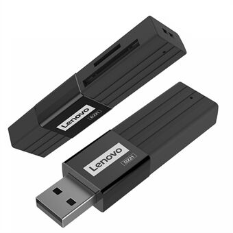 LENOVO D221 bærbar USB2.0 2-i-1 480 Mbps TF-hukommelseskortlæser