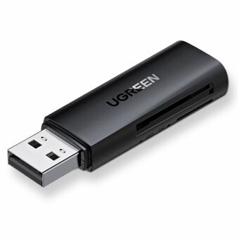 UGREEN USB 3.0 bærbar hukommelseskortlæser Adapter TF-kortlæser i ministørrelse