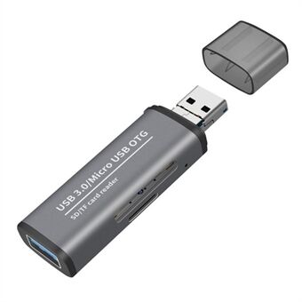 ADS-102 USB 3.0 kortlæser udvidelseskort Micro USB til SD OTG-adapter til iOS Android-computer