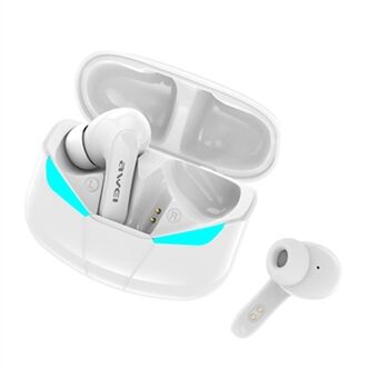 AWEI T35 HiFi TWS Bluetooth ENC øretelefon Trådløs Sport Game Music Touch Vandtæt AAC Stereo Headset med Mic
