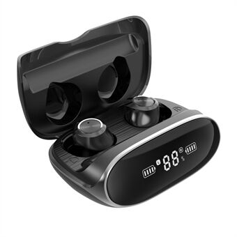 B-X13 TWS Bluetooth-øretelefoner BT 5.0 Vandtætte sportshovedtelefoner Batteri med stor kapacitet HD Sound In-Ear-øretelefoner med digital skærm