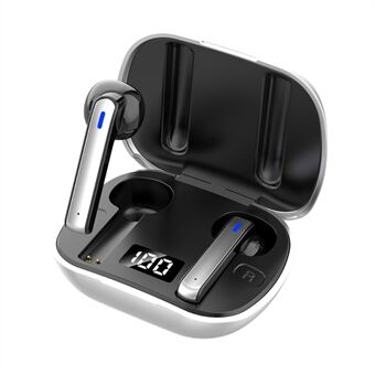 BQ-01 TWS trådløst headset Bluetooth 5.0 in-ear øretelefoner Svedtætte sportshovedtelefoner med LED digital skærm