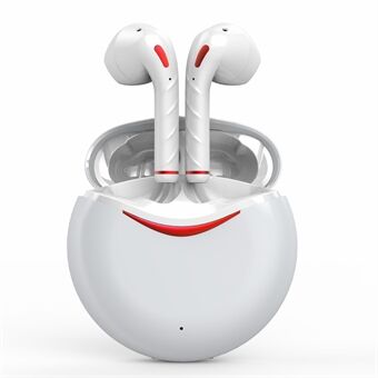 TWS Trådløs Bluetooth 5.0 øretelefon In-ear Touch Sports Stereo Musik Opkald Headset Support Trådløs opladning