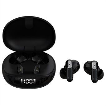 JS81 trådløse høretelefoner Bluetooth 5.1 TWS Digital Display In-ear Touch Music Gaming Headsets