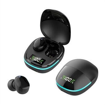 G9S Bluetooth 5.1 trådløse høretelefoner Digital Display TWS Touch Vandtætte musik-gaming-headsets med LED-åndelys