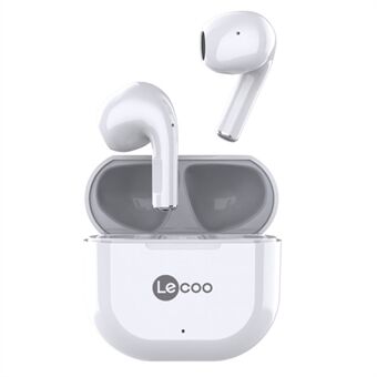 LENOVO Lecoo C1 TWS Bluetooth-øretelefon 9D Stereo Sports-øretelefoner HiFi Gaming Headsets Touch Control Trådløse hovedtelefoner med mikrofon