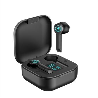 L10 TWS Bluetooth 5.1 Stereo Sport Headset Digital Display Touch trådløse høretelefoner