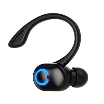 W6 Ear Hook Headset Vandtæt TWS Trådløs Bluetooth Sports høretelefon med ladekabel