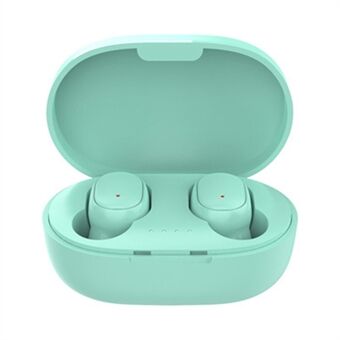 A6S Trådløst Bluetooth Headset Mini Binaural In-Ear Musik Hovedtelefoner Støjreduktion TWS øretelefoner med opladningsetui