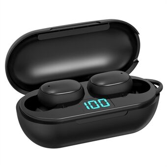 H6 TWS True Wireless Bluetooth-hovedtelefoner Støjreducerende ørepropper med LED digitalt display