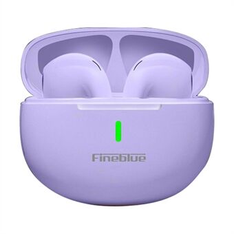 FINEBLUE M5 TWS Bluetooth Touch-øretelefon Semi-i-ear HiFi Stereo Musik Trådløst Headset