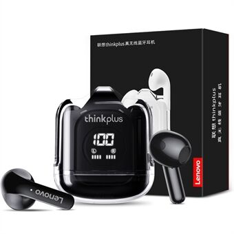 LENOVO Thinkplus XT65 True Wireless Bluetooth Headset Digital Display TWS Earbuds Low Latency Gaming Hovedtelefoner