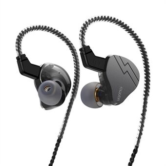 YANMAI H9 In-Ear Kobber Driver Hovedtelefon 3,5 mm Kablet Hovedtelefon HiFi Sports Headset